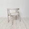 Mid-Century Italian White Painted Wood and White Bouclé Fabric Armchair, 1970s, Image 13