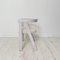 Italienischer Mid-Century Sessel aus weiß lackiertem Holz & weißem Bouclé, 1970er 2