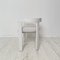 Mid-Century Italian White Painted Wood and White Bouclé Fabric Armchair, 1970s 10