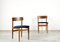 Mid-Century Teak & Velvet Dining Chairs, 1960s, Set of 6 4