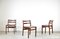Mid-Century Stühle aus Teak & Samt von White and Newton, 4er Set 6