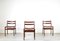 Sedie Mid-Century in teak e velluto di White and Newton, set di 4, Immagine 4