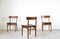 Teak and Leatherette Dining Chairs, 1960s, Set of 4 4