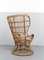 Rattan Conte Biancamano Chair by Gio Ponti, 1950s 5