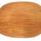 Walnut Oval Tray Shaped Side Table by Bodafors, 1950s, Image 6