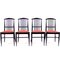 Charlotte Dining Chairs by Kerstin Hörlin-Holmquist for Asko, 1970s, Set of 4, Image 3