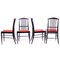 Charlotte Dining Chairs by Kerstin Hörlin-Holmquist for Asko, 1970s, Set of 4, Image 6