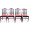 Charlotte Dining Chairs by Kerstin Hörlin-Holmquist for Asko, 1970s, Set of 4, Image 2