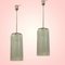 Lámparas colgantes de cristal de Murano, años 80. Juego de 2, Imagen 5