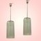 Murano Glass Tube Pendant Lights, 1980s, Set of 2, Image 5