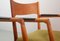 Town Hall Wooden Armchairs by Hans Wegner for Plan Mobler, Denmark, 1947, Set of 2 16