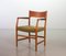 Town Hall Wooden Armchairs by Hans Wegner for Plan Mobler, Denmark, 1947, Set of 2, Image 6