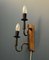 Two Arm Copper Wall Lamp, 1950s 7