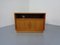 Small Teak Tambour Media Sideboard from Dyrlund, 1970s, Image 1