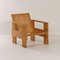 Crate Chair by Gerrit Thomas Rietveld for Cassina, 1980s 2