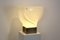 Handmade Table Lamp in White Opalescent Glass from Leucos 2