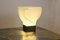 Handmade Table Lamp in White Opalescent Glass from Leucos 4