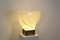 Lampe de Bureau Faite Main en Verre Opalescent Blanc de Leucos 10