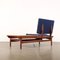 Teak Table with Armchair, 1960s 8