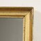 Rechteckiger Vintage Spiegel mit vergoldetem Holzrahmen 4