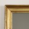 Rechteckiger Vintage Spiegel mit vergoldetem Holzrahmen 3