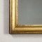 Specchio rettangolare vintage in legno dorato, Immagine 5