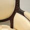 Neoclassical Walnut Armchairs, Italy, Set of 2 4