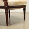 Neoclassical Walnut Armchairs, Italy, Set of 2 6