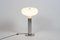 Aluminium and Opaline Lamp, 1970s, Image 2