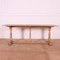 Bleached Oak Trestle Table 1