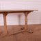 Bleached Oak Trestle Table 4