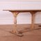 Bleached Oak Trestle Table 3