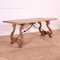 Spanish Bleached Oak Table, 1890s, Image 1