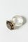 Modernist Smoke Quartz Ring from Erik Granit 1