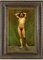 Alessandro Vitali, Male Nude, Oil on Canvas, 1882 1