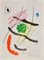 Joan Miró, Pour Ida Chagall et Franz Meyer, Lithographie, 1970er 1