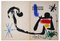 Joan Miró, Couverture pour Derrière Le Miroir, Lithographie, 1963 1