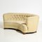 Danish Three-Seater Banana Sofa, 1940s 2