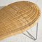 Vintage Rattan Bank von Ikea, 1990er 3