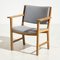 Oak Armchair by Hans J. Wegner for Getama, 1960s 2