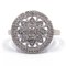 Vintage 9k White Gold Diamond Ring, 1990s, Image 1