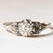 18k White Gold and Platinum with Diamonds Ring, 1920s 1