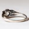 18k White Gold and Platinum with Diamonds Ring, 1920s, Image 6