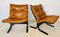 Mid-Century Norwegian Leather Seista Chairs by Ingmar Relling 8