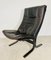 Mid-Century Norwegian Leather Chaise Lounge Chair by Ingmar Relling 1