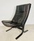 Mid-Century Norwegian Leather Chaise Lounge Chair by Ingmar Relling, Image 1