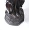 Estatua de perro Greyhound de bronce Art Déco. Juego de 2, Imagen 8