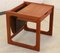 Danish Stenderup Side Table with Magazine Rack 14