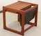 Danish Stenderup Side Table with Magazine Rack 2