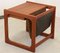 Danish Stenderup Side Table with Magazine Rack, Image 2